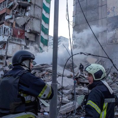 Russia kills several in Kyiv attack as Zelenskyy urges global response to ‘terror’