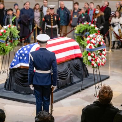 Washington bade Jimmy Carter a merciless goodbye but this week, the city is finally saying farewell