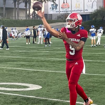No. 3 Orange Lutheran football wins tough battle with No. 6 Santa Margarita