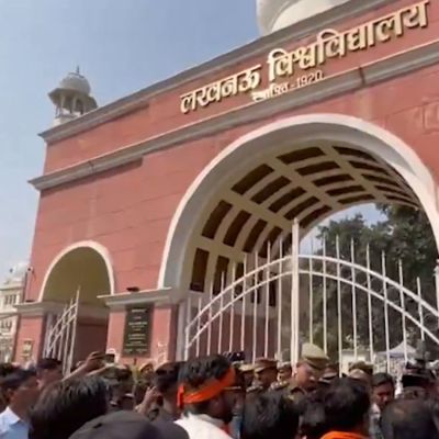 Namaz vs Hanuman Chalisa: Lucknow University campus on edge, ABVP workers detained