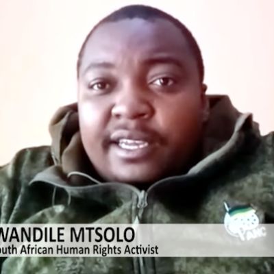 Lwandile Mtsolo: South African Authorities Do Not Support The Killing Of Illegal Foreigners