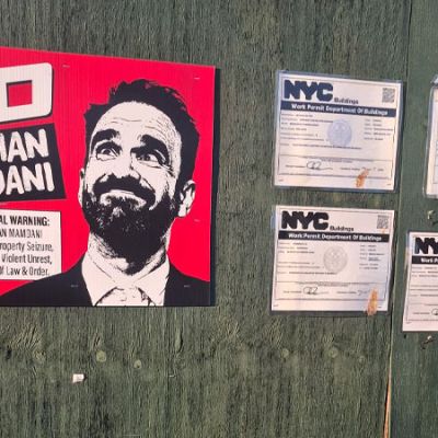 Our Mamdani posters are poping up across NYC