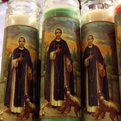Where Was All This Democrat Anger When These Images of Obama as Jesus Were Everywhere?