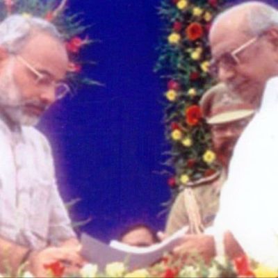 ‘Countless Blessings’: PM Modi Marks 25 Years As Head Of Govt With Gujarat Oath Throwback Photo