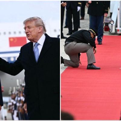 100-Foot Red Carpet, 21-Person Guard, B-1 Bombers: How Trump Lavishly Welcomed Xi In Washington