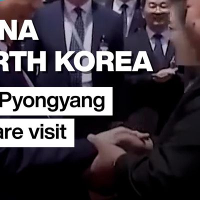 China’s Xi arrives in North Korea for rare visit