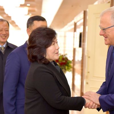 North Korea foreign minister heads to Russia as Biden warns of ‘dangerous’ situation