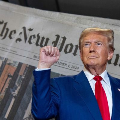 NYT Describes Trump’s Win in Threatening Terms: ‘Storms Back’