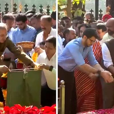 Mumbai: Uddhav-Raj Thackeray Pay Tributes To Balasaheb Thackeray At His Memorial In Shivaji Park Ahead Of Alliance Announcement For BMC Elections 2026| WATCH