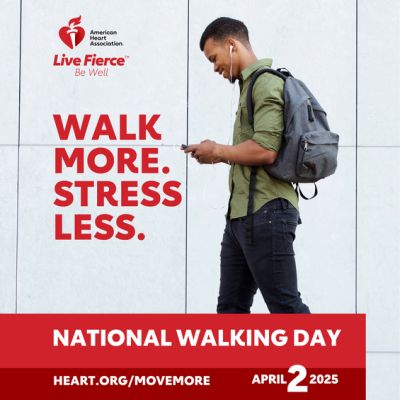Break the sedentary cycle: National Walking Day can kickstart healthier routines