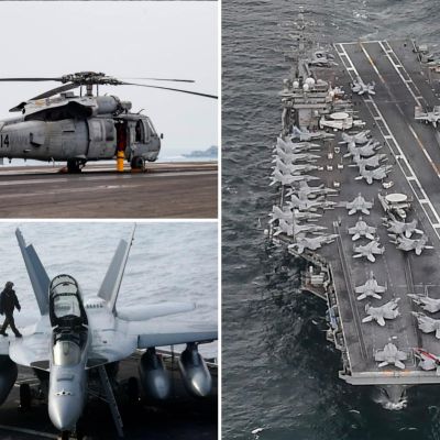 Double Disaster: Navy Fighter Jet and Helicopter Crash off USS Nimitz in South China Sea – Internewscast Journal