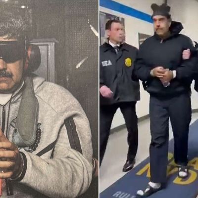 Venezuela’s Nicolás Maduro Says ‘Happy New Year’ to U.S. Agents in New Video Upon Arrival at N.Y. Air Force Base Following His Capture