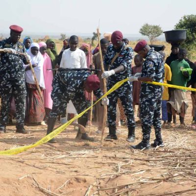Nigerian villagers rattled by US airstrikes that made their homes shake and the sky glow red