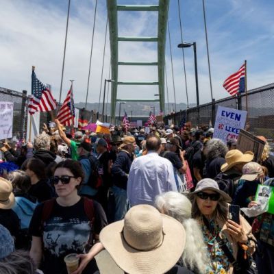 ‘No Kings’ protests set for Berkeley, Oakland today opposing Trump’s ramped-up power grab