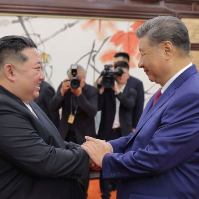 Chinese President Xi arrives in North Korea for rare visit with Kim