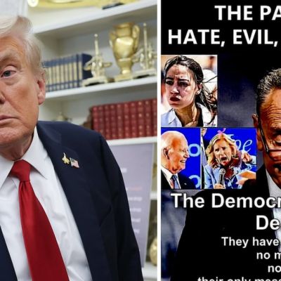 Trump Brands Dems the ‘Party of Satan’ in Unhinged Rant