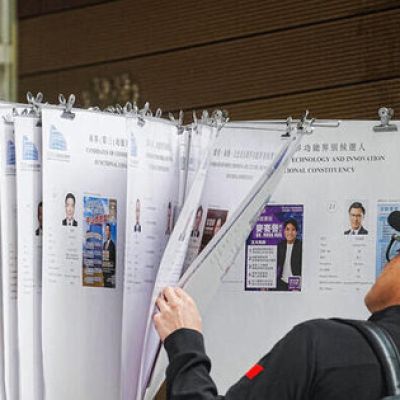 Hong Kong voter turnout remains low amid mourning after deadly blaze