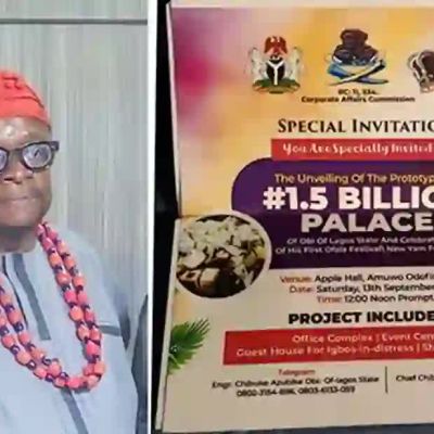 Finally, Police Arrests “Obi Of Lagos”, Aborts Launch Of Palace | The Source