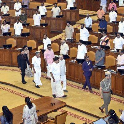 Kerala Assembly witnesses unusual scene as CM ‘corrects’ Governor’s policy address