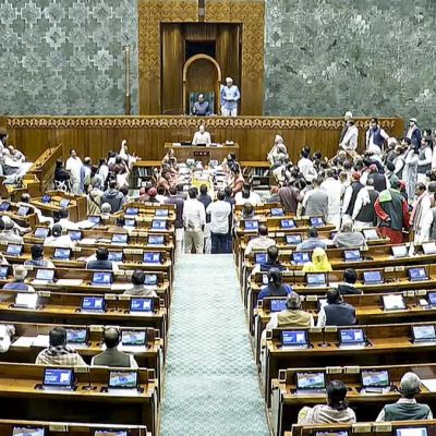 First day of Winter session: Lok Sabha proceedings adjourned till 12 noon
