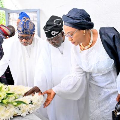 Tinubu pays glowing tribute to wife at 65