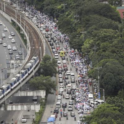 Thousands protest in Philippines over massive corruption scandal