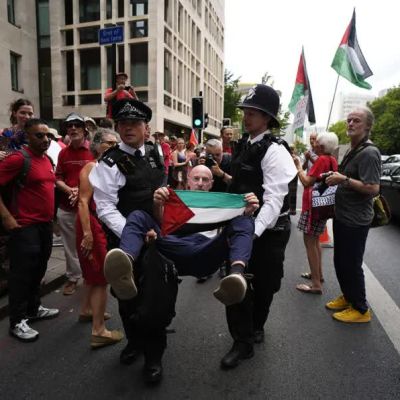 Palestine Action protesters charged with damaging Trump golf course face being sentenced as terrorists