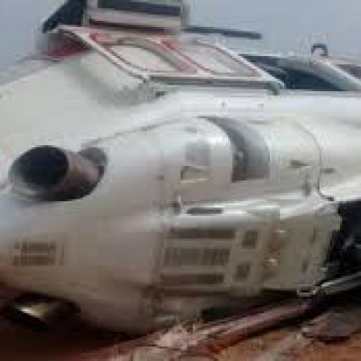 Tragedy as medical helicopter crashes on highway