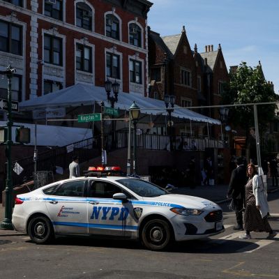 Car slams into entrance of New York City synagogue, no injuries reported