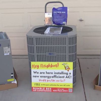 Glendale family receives free air conditioning unit after winning raffle at autism walk