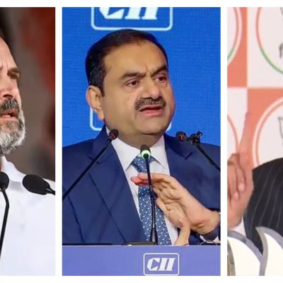 ‘Modi bargained for Adani’s release,’ says Rahul Gandhi; Opposition asks ‘how much more compromised can PM get?’