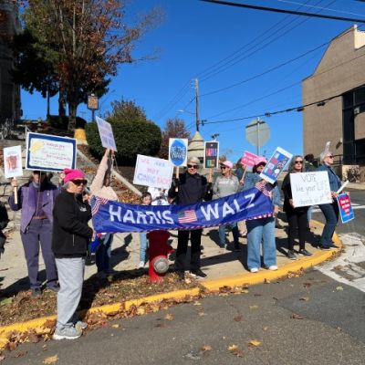 Democratic Women’s League marches for women’s rights