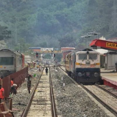 Through forests & mountains, how Rlys overcame hurdles to build Mizoram’s Bairabi-Sairang line