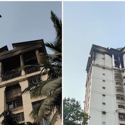 Six-year-old among 4 dead as massive fire breaks out at Navi Mumbai society