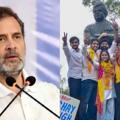 'Handed Big Fat Zero To Rahul Gandhi': BJP Slams Congress After ABVP Sweeps DUSU Elections
