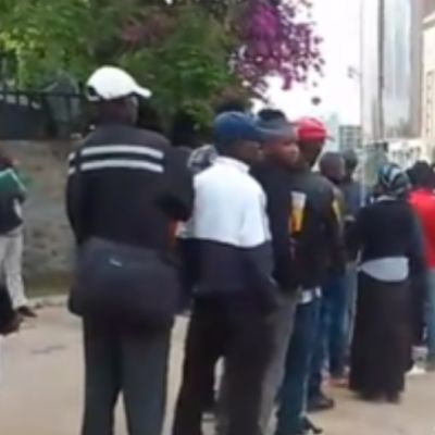 Thousands gather in Nairobi CBD to see Raila Odinga’s body