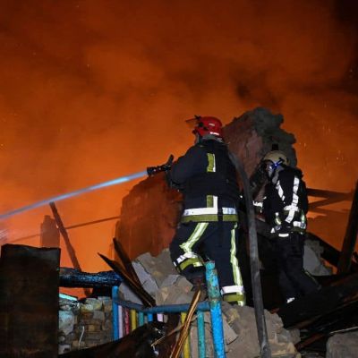 Massive overnight Russian strikes kill 3 in Ukraine, leave 600,000 homes without power