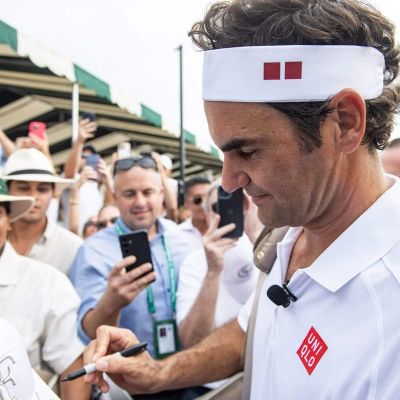 Roger Federer’s disciples meet him in the garden of tennis in America