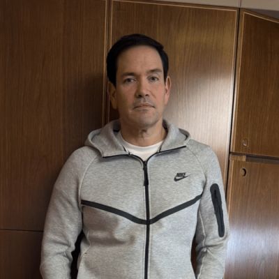 Marco Rubio sparks viral reaction after wearing Nike tracksuit aboard Air Force One during China trip