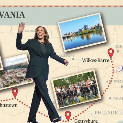 A drive through the Rust Belt: Will it be Kamala Harris or Donald Trump who swings Pennsylvania?
