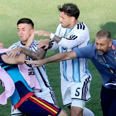 Chaos overshadows Spain’s World Cup glory as FIFA launches probe into Argentina brawl