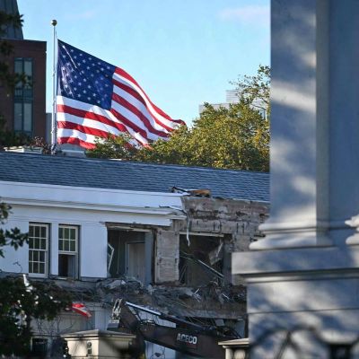 Treasury warns employees not to take pictures of Trump’s White House demolition
