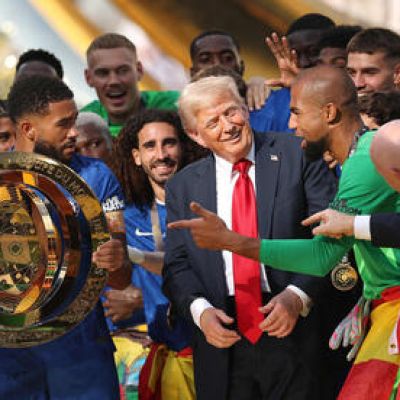 Trump wants to lift the World Cup trophy with the winners, report says
