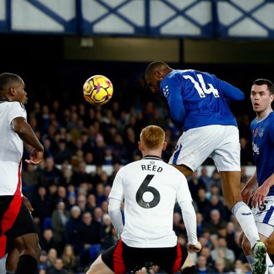 Beto snatches injury-time draw for Everton against Fulham