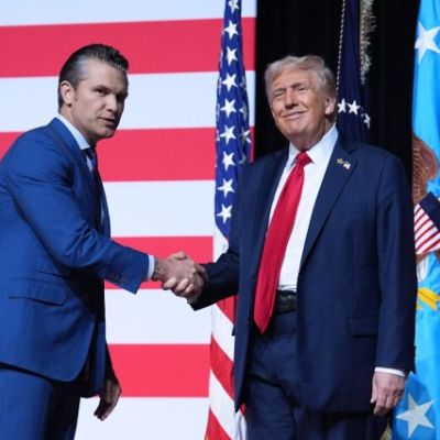 During military address, Hegseth lost respect and Trump starts to show Biden-like decline