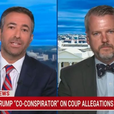 Ari Melber Grills John Eastman Attorney, Charles Burnham