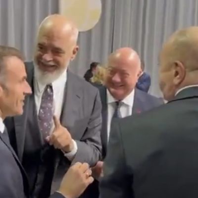 Trump Laughed At By Macron, Albania’s Edi Rama at Summit