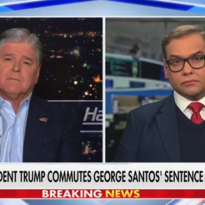 Newly-Released George Santos Tells Sean Hannity, ‘I Owe You an Apology’