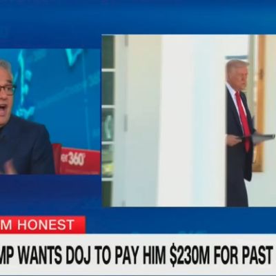 Jeffrey Toobin Pans Trump’s ‘Egregious’ Attempt to Get the Government to Pay Him $230 Million
