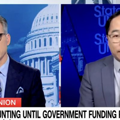 Andy Kim Repeatedly Dodges Jake Tapper's 'Simple Question' About Whether He Will Vote For GOP Funding Bill
